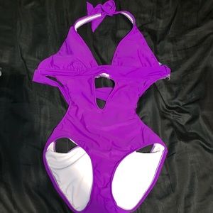 Purple Monokini